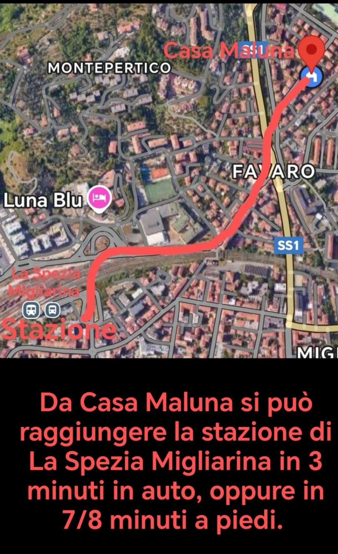 Casa Maluna La Spezia Zewnętrze zdjęcie